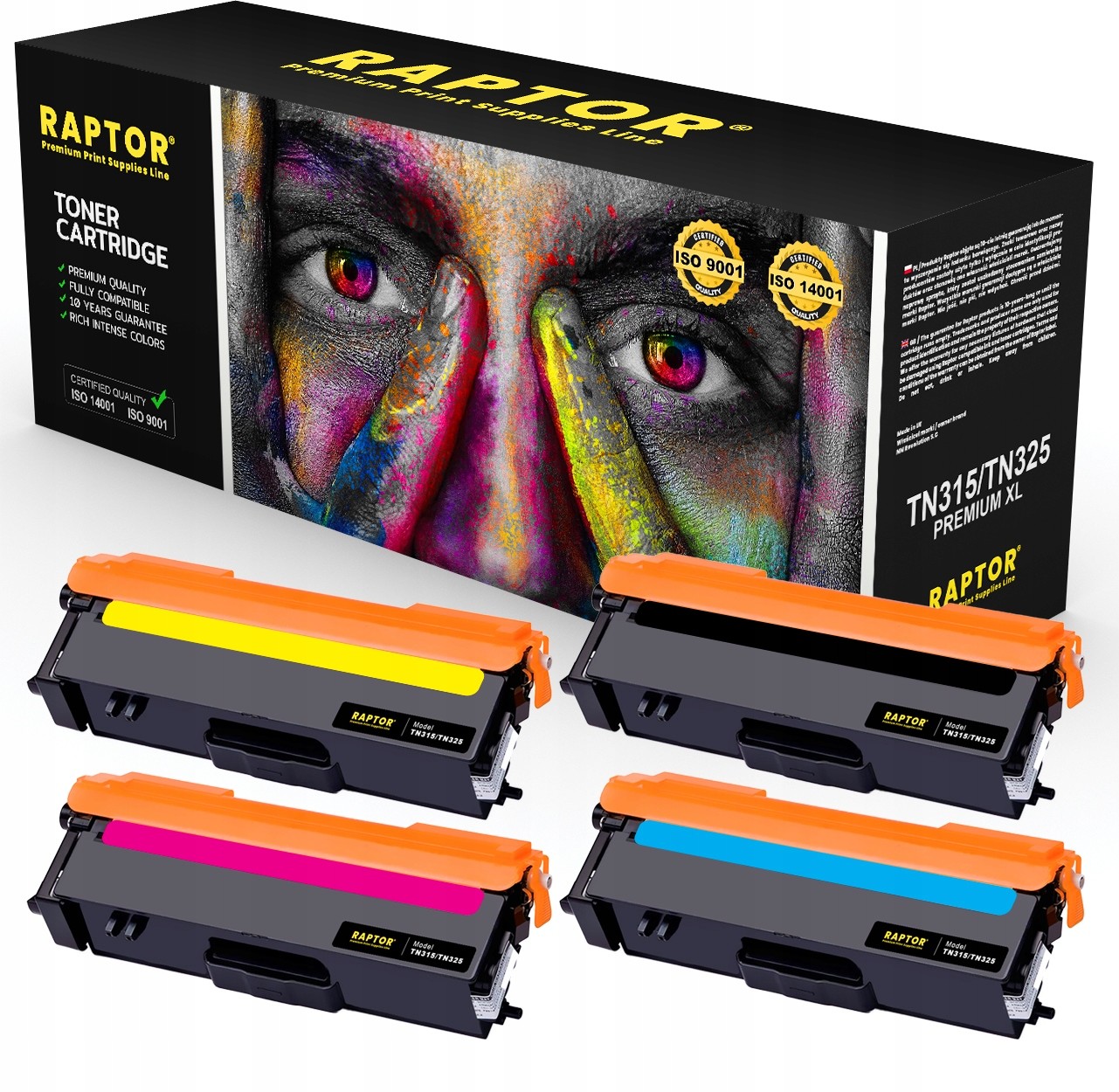 4x Toner Do Brother Tn 315/325 MFC-9560CDW 9970CDW