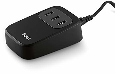 Punkt. Punkt. UC01 EU USB Desktop ładowarka czarna Punkt.