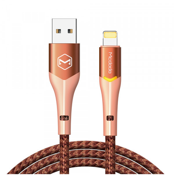 Mcdodo kabel Magnificence USB - Lightning 1,2 m pomarańczowy CA-7842