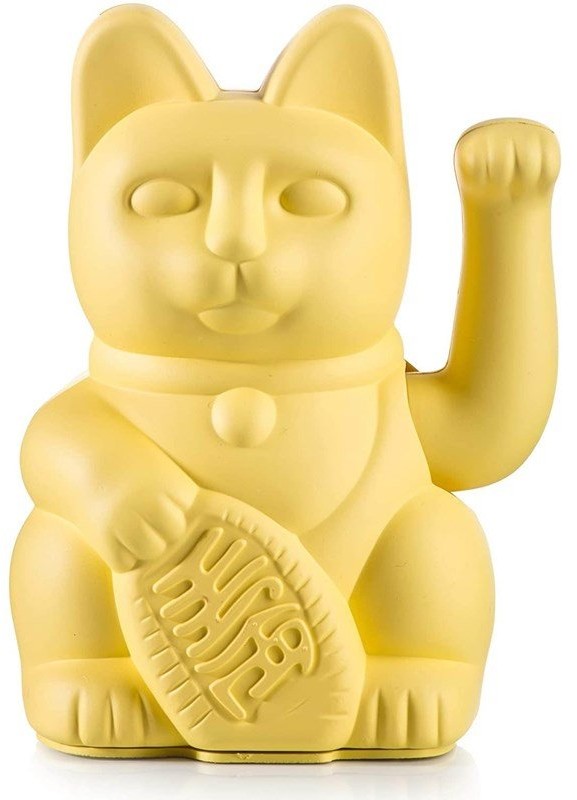 Donkey Donkey Lucky Cat Maneki-Neko - Yellow 330431