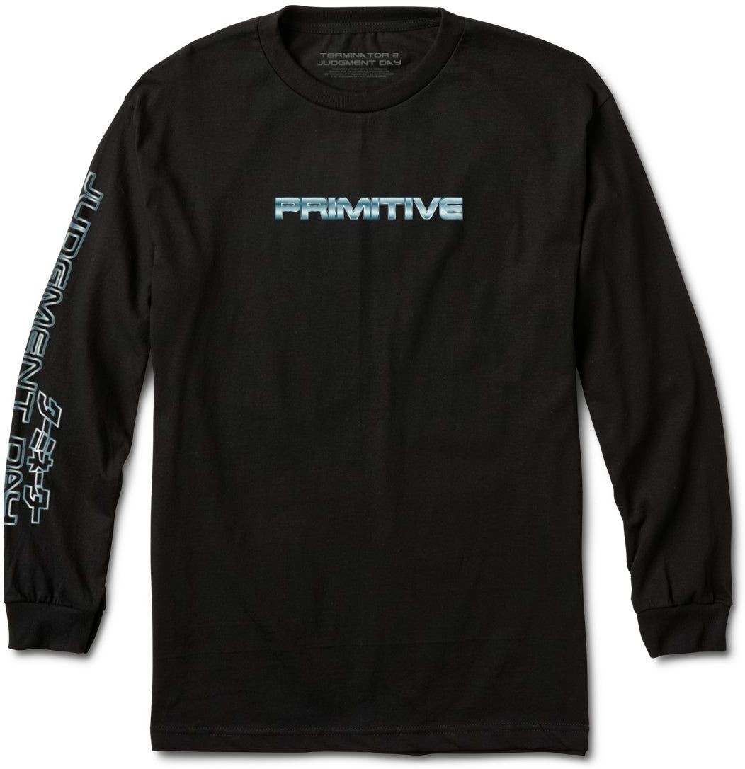 PRIMITIVE t-shirt PRIMITIVE TERMINATOR) BOX SET LS TEE Black