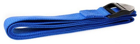 4 Nutrition Trendy Sport Yoga Yoga paskiem do paska (190 cm x cm), Yoga, bransoletka, różne kolory do wyboru, niebieski 1016543