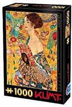 Unbekannt Puzzle 1000 części - Gustav Klimt : Kobieta z przegródkami KL03