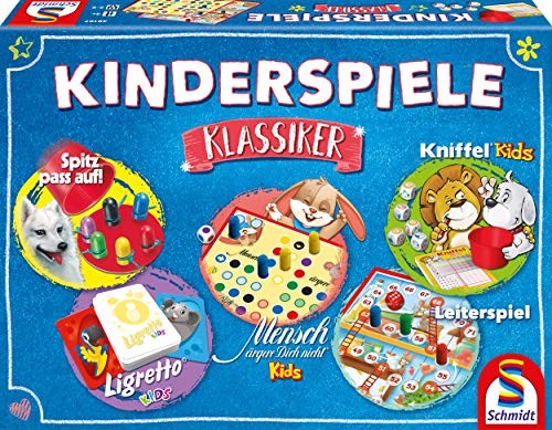 Schmidt Spiele 49189 klasyk do zabaw dla dzieci, zestaw do zabawy dla dzieci, kolorowy