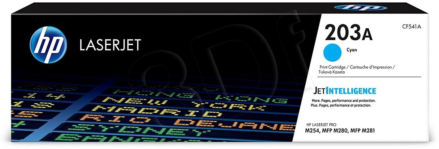 HEWLETT-PACKARD Toner HP CF541A (oryginał ; 1 300 stron; niebieski) (WYPRZEDAŻ) CF541A