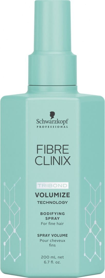 Schwarzkopf Professional Professional Fibre Clinix Volumize Bodifying Spray - Spray Zwiększający Objętość 200ml