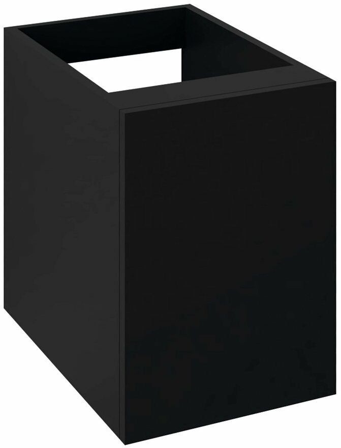Sapho TREOS szafka wisząca dolna 35x53x50,5cm lewa/prawa czarny mat TS036) TS035-3535