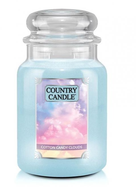 Kringle Candle COUNTRY CANDLE ŚWIECA COTTON CANDY CLOUDS 680G 846853069005