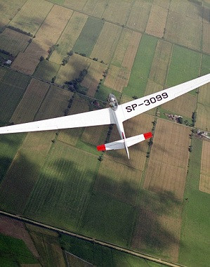 Lot szybowcem za samolotem  Włocławek P0006006