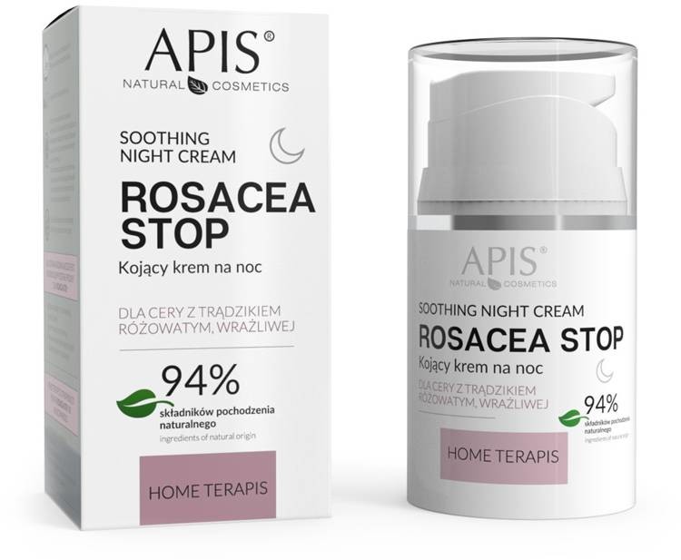 Apis Rosacea-Stop Kojący krem na noc 50ml