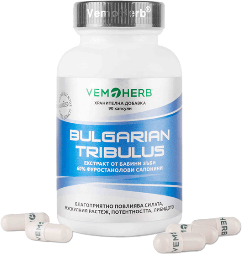 VemoHerb Bulgarian Tribulus 90 kaps