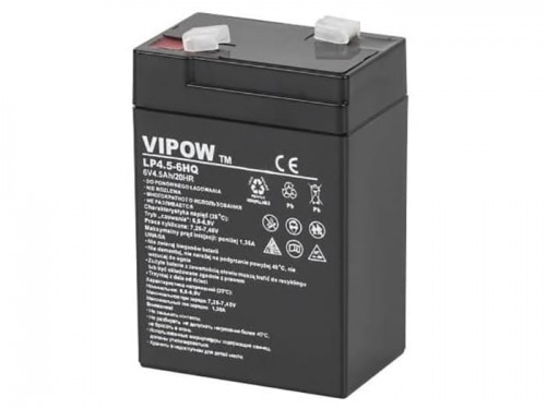 Vipow Akumulator żelowy 6V 4.5Ah HQ BAT0202