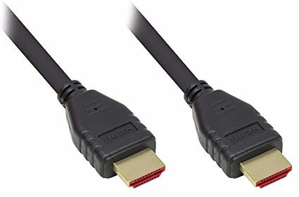 Good Connections Kabel Ultra High-Speed HDMI 2.1-8K UHD-2 @60Hz / 4K UHD @240Hz - 48 Gbit/s - idealny do gier - pozłacane wtyczki, potrójne ekranowanie - miedziany - czarny - 3 m 4521-030