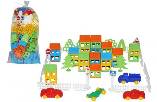 POLESIE Zestaw Wybuduj własne miasto 53749 146el POLESIE 53749