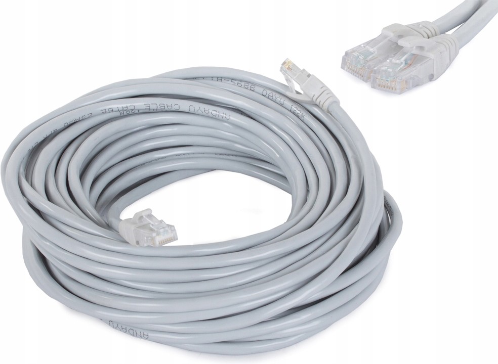 Kabel Sieciowy Lan CAT6 RJ45 Skrętka Ethernet 15m