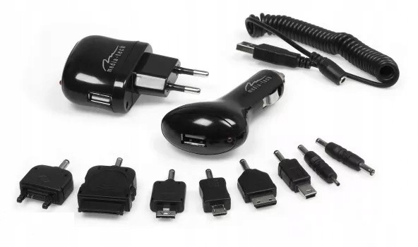 Uniwersalna ładowarka sieciowa i samochod MT6210