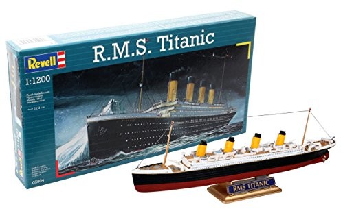 Revell zestaw modelarski statek, tytan w skali, wierna oryginałowi imitacja z wieloma szczegółami, statek wycieczkowy RV05804