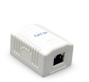 Gembird Gniazdo sieciowe CAT5E UTP single port NCAC-1U5E-01