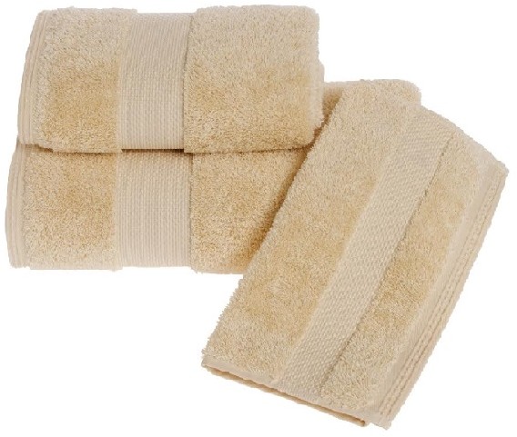Soft Cotton Zestaw podarunkowy małych ręczników DELUXE Miód Honey Zestaw podarunkowy małych ręczników DELUXE Miód Honey