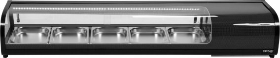 YATO Witryna chłodnicza do sushi 5x GN 1/2 YATO Kraków YG-05005