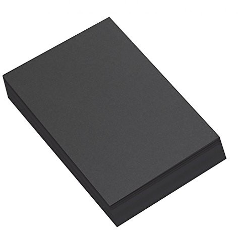 BCreativetolearn BCreativetolearn Y464 A4 czarny papier cukrowy z recyklingu 100 g/m2 opakowanie 100 arkuszy artystycznych firmy BCreative y464ua