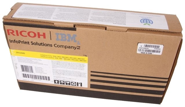 Ricoh Wyprzedaż Oryginał Toner IBM 39V2440 do IBM InfoPrint Color 1834 1846mfp 1854 1856mfp 1866mfp | 6 000 str | yellow 39V2440_wyp