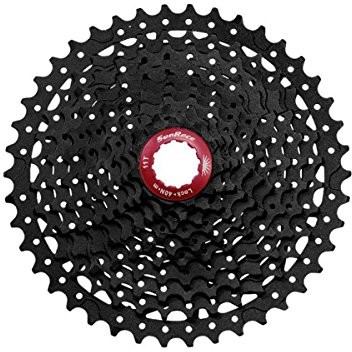 Shimano Cassette Sun Race Mx8 Compatible 11 V negro medidas: 11 46 dientes M-SUN52