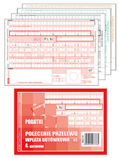 Emeko Tomecki I Płaczek S.k.a Druk Polecenie przelew Podatki PPP A6 1+3