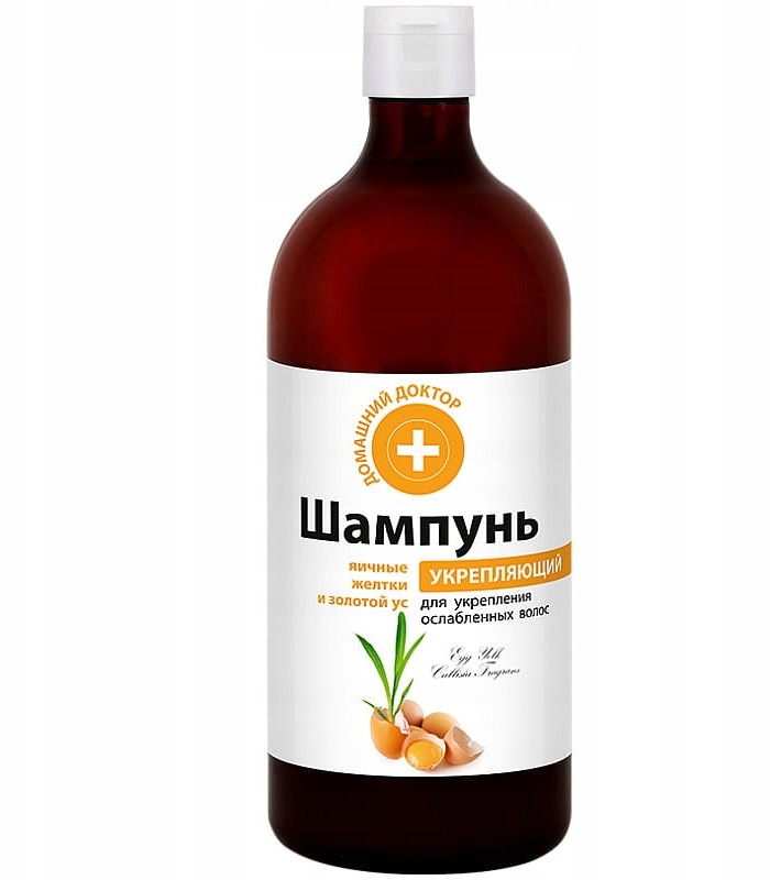 Green Pharmacy Szampon do włosów Żółtko jaj złoty wąs 1l 823