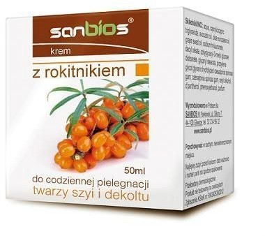 Sanbios SANBIOS KREM Z ROKITNIKIEM 50 ML SB314