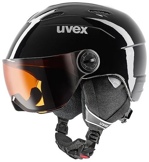 Uvex Kask Junior Visor 56/6/202 czarny 4043197265407