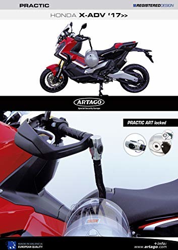 Artago Artago 1651ART Blokada Kierownicy Motocykla Practic ART, Wysoka Jakość + Uchwyt do Honda X-ADV 17 od 1651ART