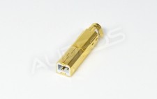 Wtyk USB DIY B pozłacany, do lutowania, na kabel usb-gp-b