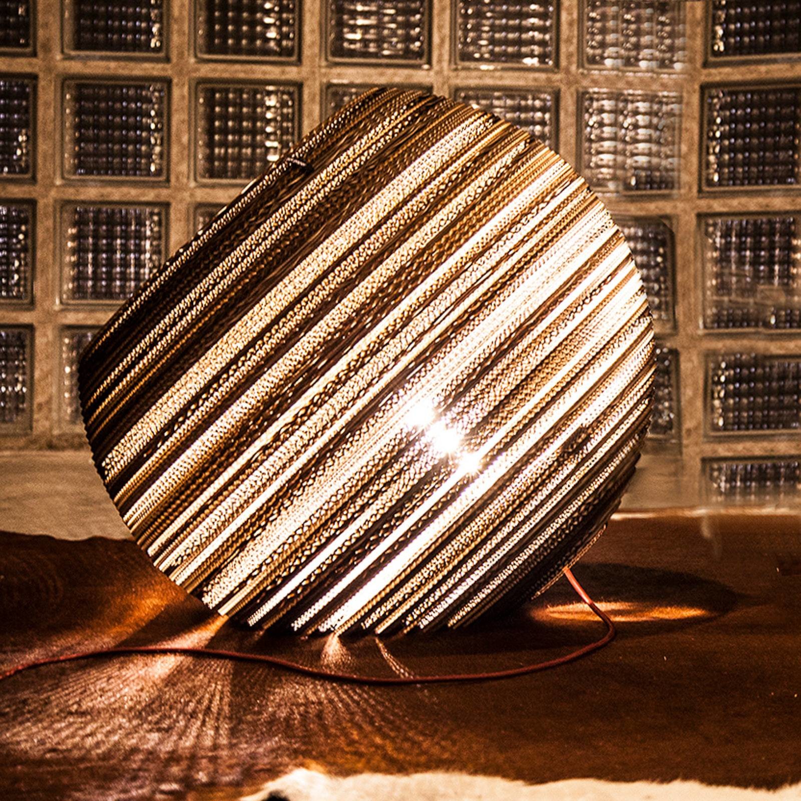 THINK PAPER Think Paper Globe lampa stołowa z kartonu,  64 cm