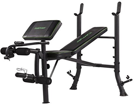 TUNTURI WB40 Compact width Weight Bench ławeczka do podnoszenia ciężarów, czarny, 1 17TSWB4000