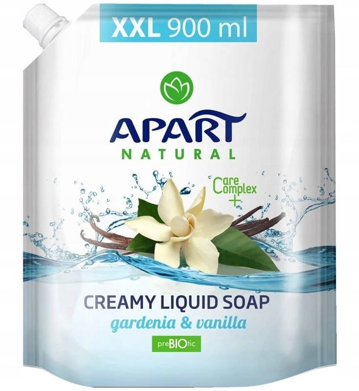 Apart mydło w płynie zapas 900ml gardenia, wanilia