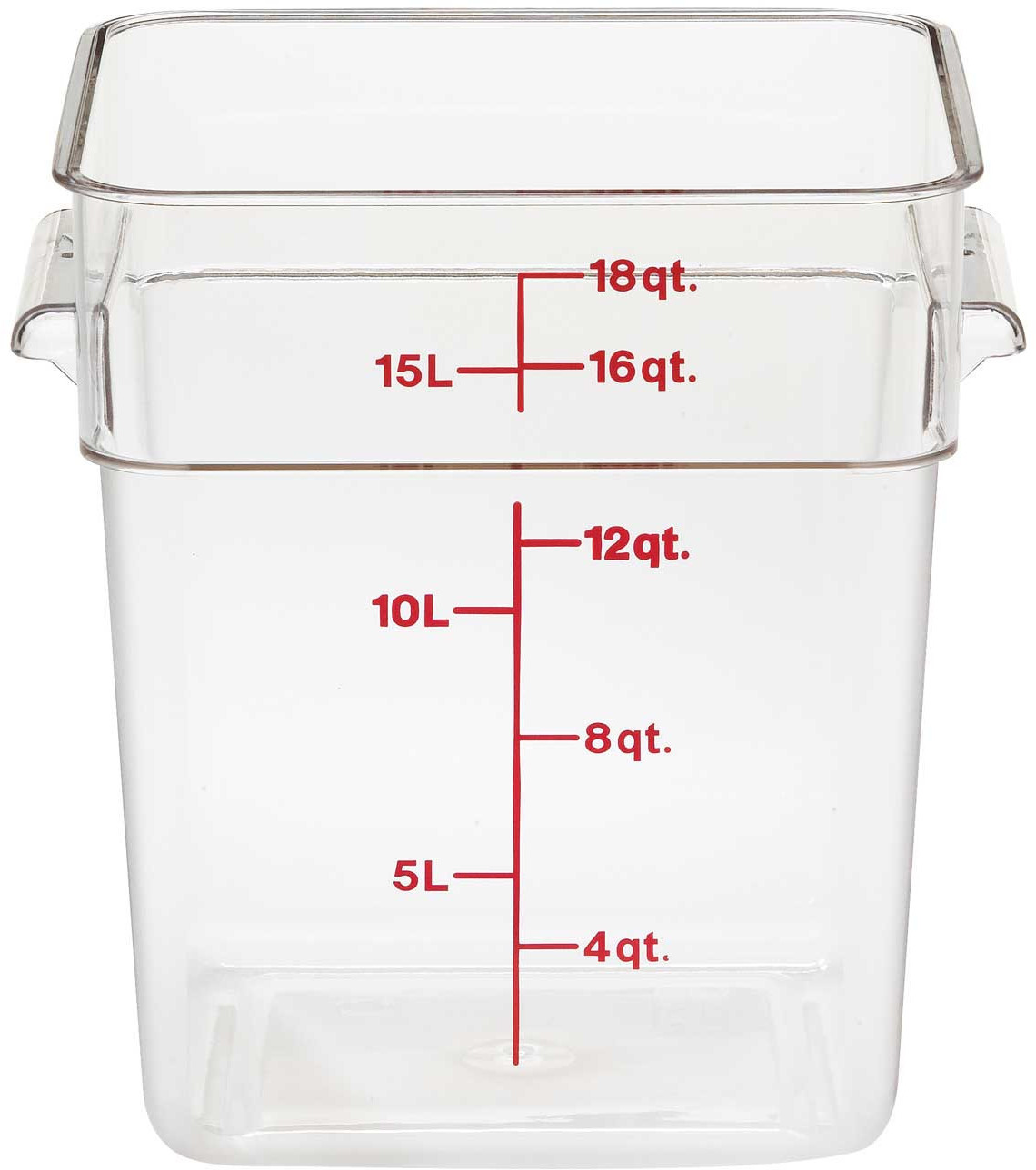 Cambro Pojemnik do żywności z poliwęglanu 17,2 l | Camwear 18SFSCW