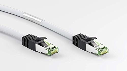 Goobay kabel krosowy CAT8.1 S/FTP (PiMF), biały, 5 metrów