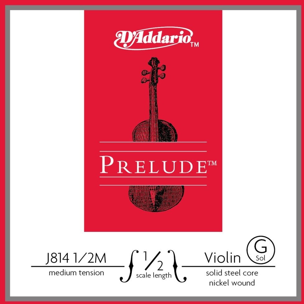 DAddario Prelude J-814 struna skrzypcowa G 1/2