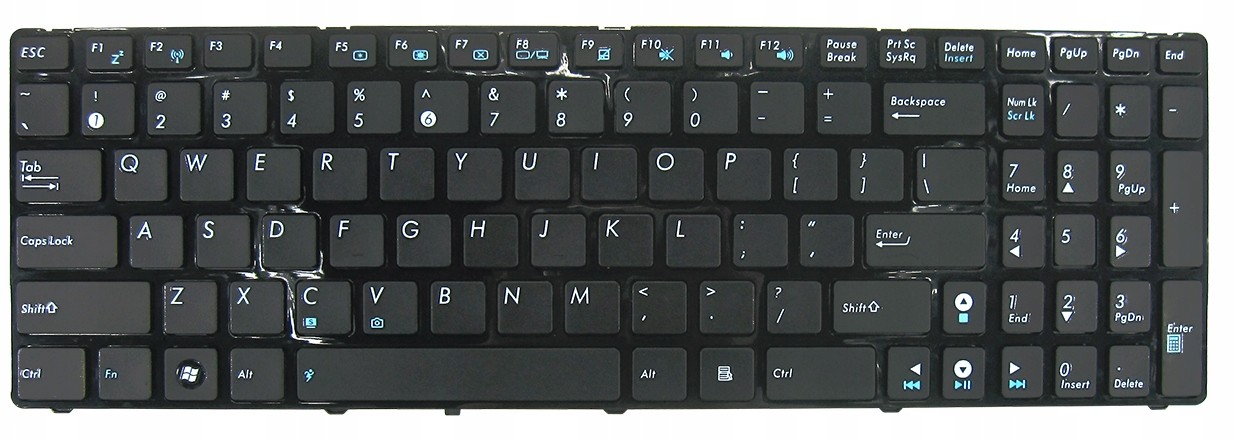 ASUS Klawiatura UL50 K52 K53 A52 G51 G72 X52 F70