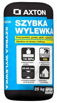 AXTON Wylewka betonowa SZYBKOWI$6$7$8CA 25kg 25 - 60 mm AXTON