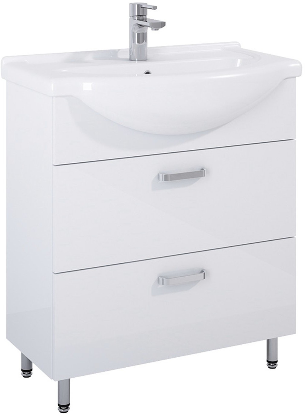 Maximus Maximus Szafka pod umywalkę Eve 75 2S biała 71,3x80 cm