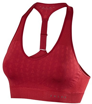 Falke damskie Low Support BRA Top Shape Mel. Women bielizna sportowa, czerwony, XS 38673