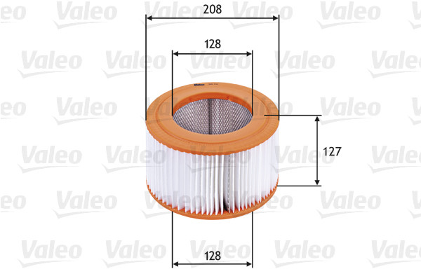 Valeo filtr powietrza okragly 585734 585734