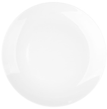 Altom MARIAPAULA MODERNA BIAŁA TALERZ DESEROWY 20,5CM 5907508129385