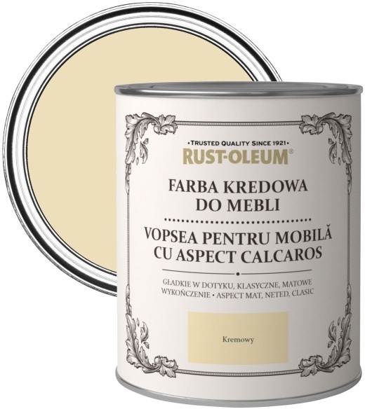 Rust-Oleum Farba kredowa do mebli Rust-Oleum kremowy 0 125 l R0070003X5