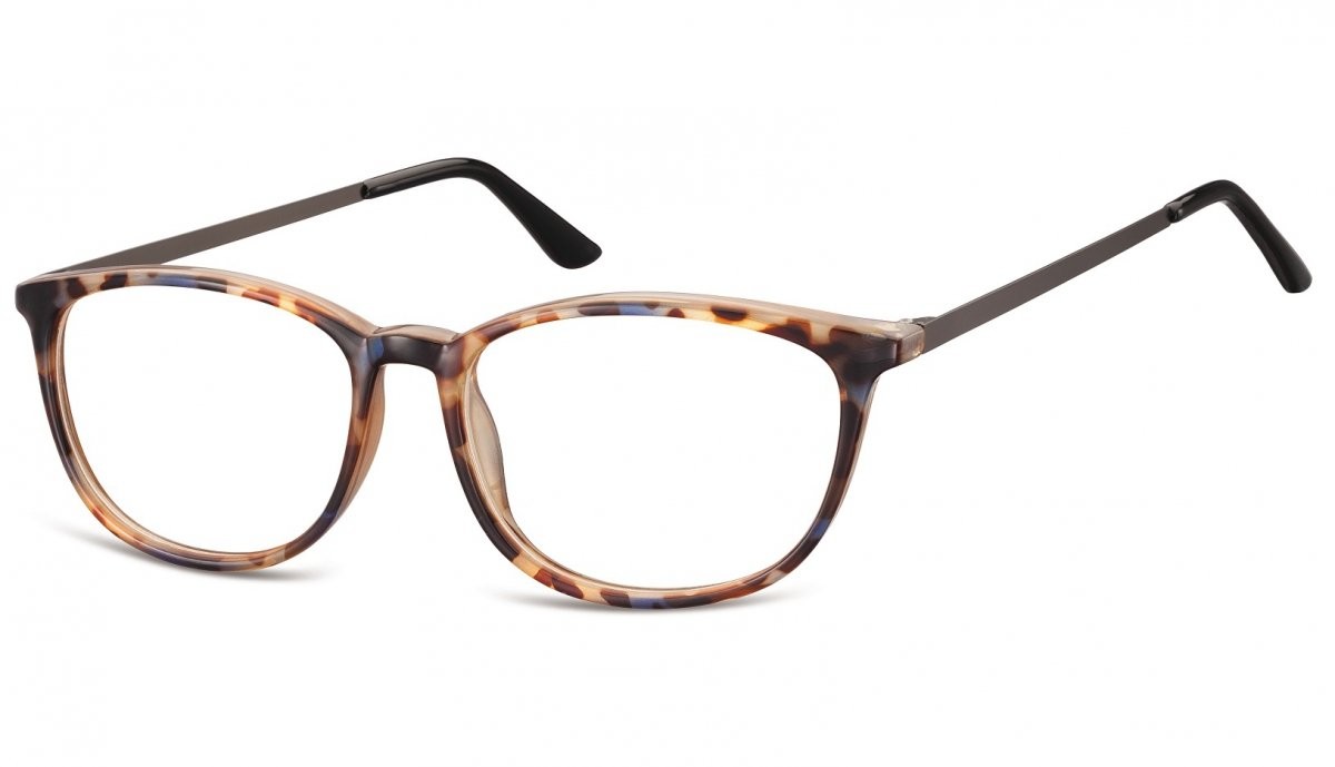 Sunoptic Oprawki korekcyjne Nerdy zerówki CP143F szylkret mix-panterka mix CP143F