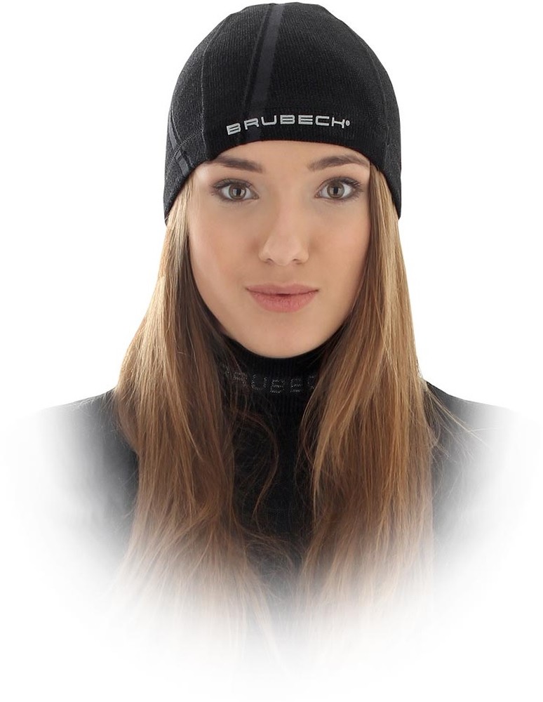 BRUBECK CZBRUTHERMO - Czapka wełniana, termoaktywna linii Thermo Protect - L/XL, S/M, 2XL.