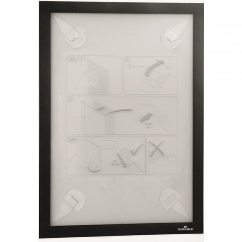 Durable Ramka magnetyczna DURAFRAME WALLPAPER czarna 1szt. /484301/ DU246-2