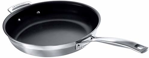 Le Creuset 96200328001000 3ply wiele warstw patelnia z powłoką nieprzywierającą 28 cm 96200328001000